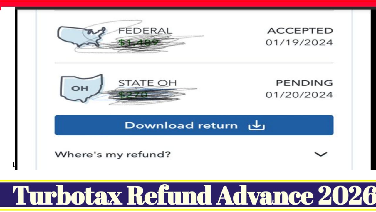 TurboTax Refund Advance 2026