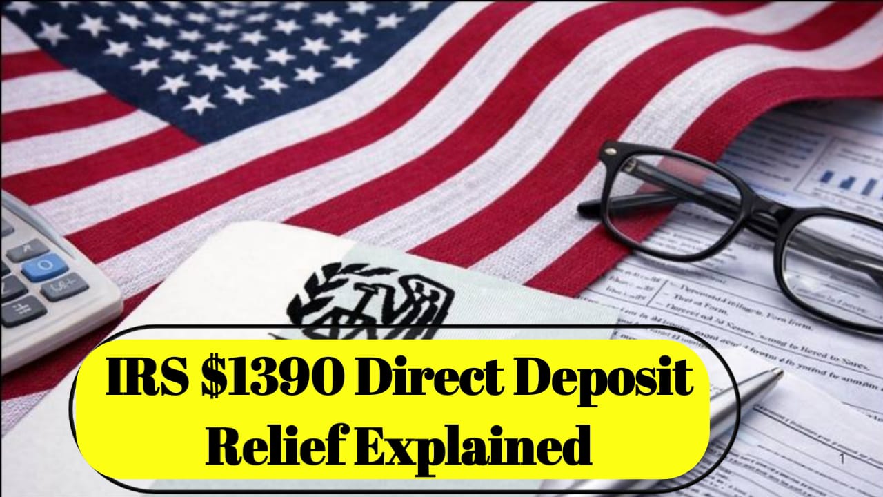 IRS $1,390 Direct Deposit Relief Explained
