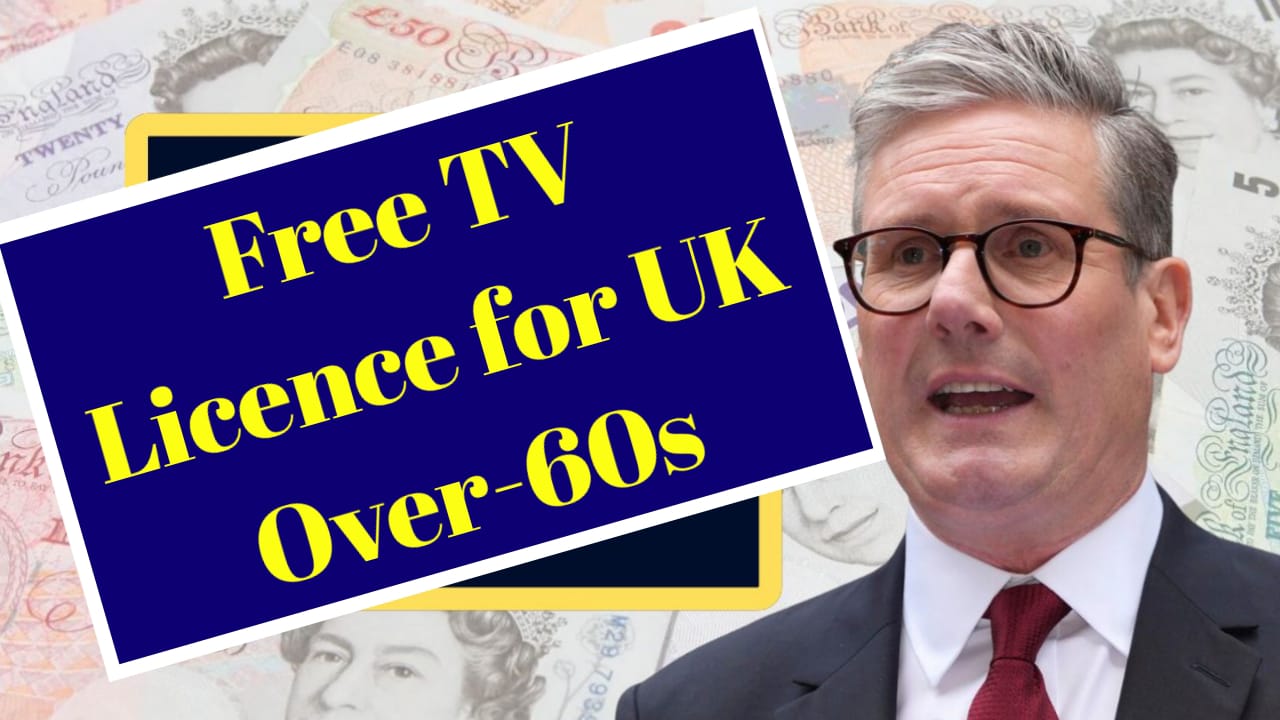 Free TV Licence for UK Over-60s