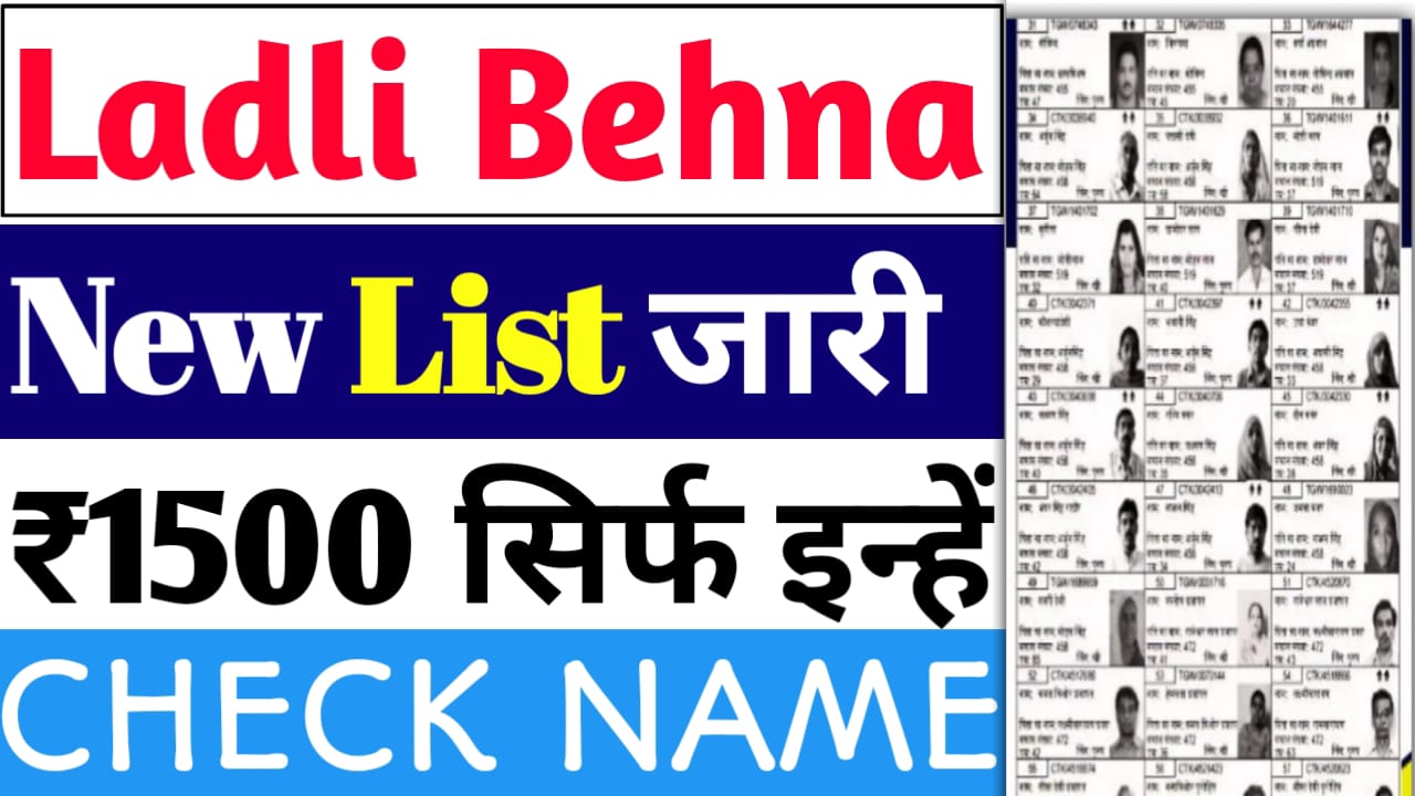 Ladli Behna Yojana List 2026