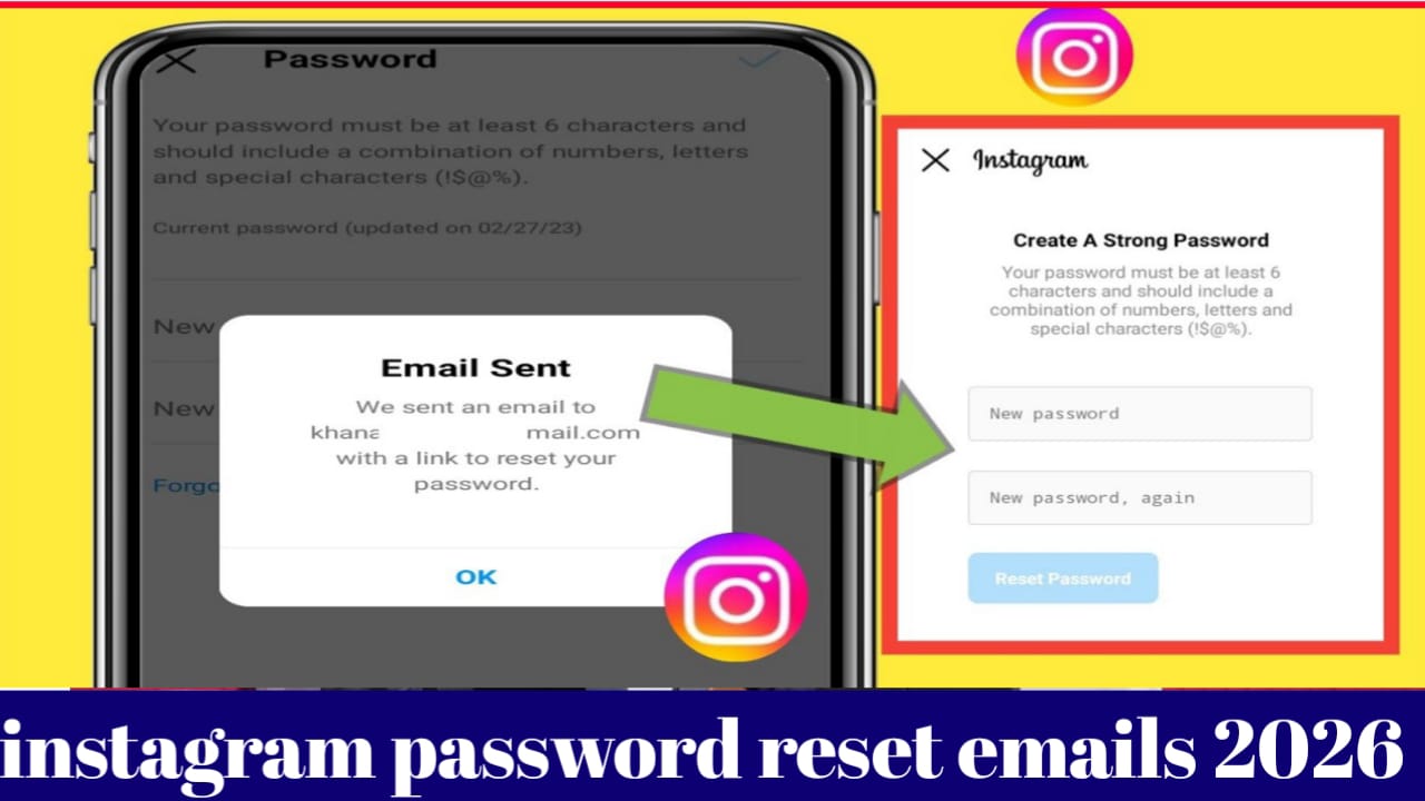 Instagram Password Reset Emails 2026