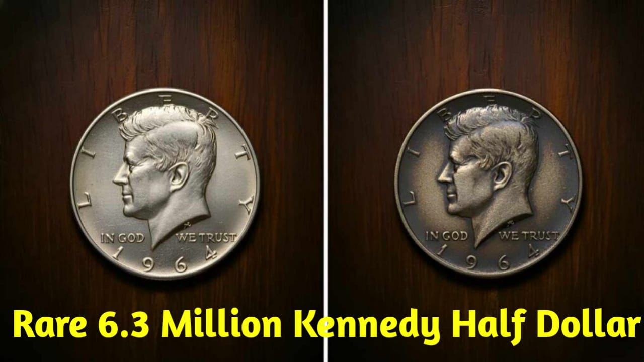 Rare 6.3 Million Kennedy Half Dollar