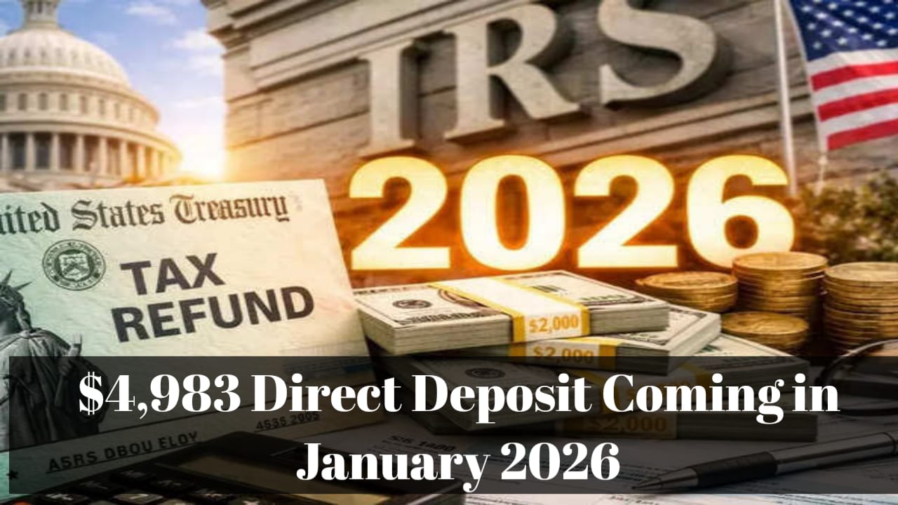 $4,983 Direct Deposit Coming in January 2026