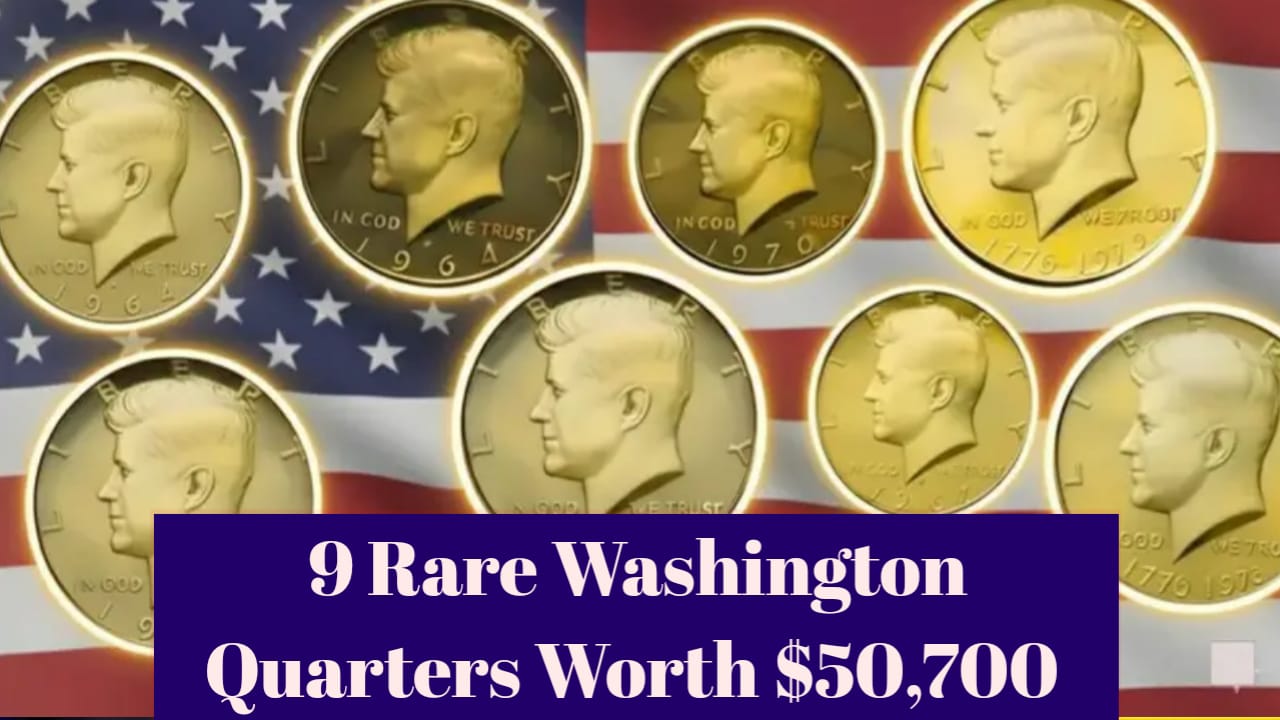 9 Rare Washington Quarters Worth $50,700
