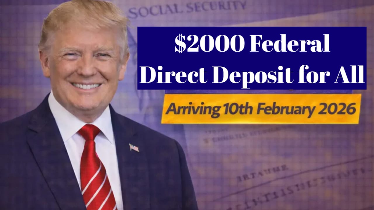 $2000 Federal Direct Deposit for All