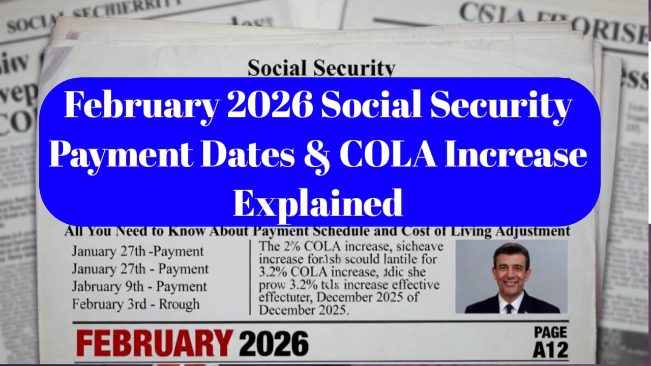 February 2026 Social Security Payment Dates & COLA Increase Explained