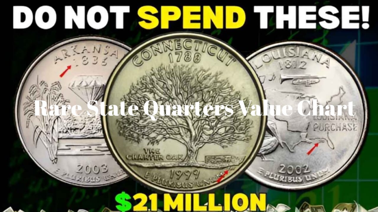 Rare State Quarters Value Chart